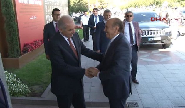 Kadir Topbaş'tan Mevlüt Uysal'a 'hayırlı olsun' ziyareti