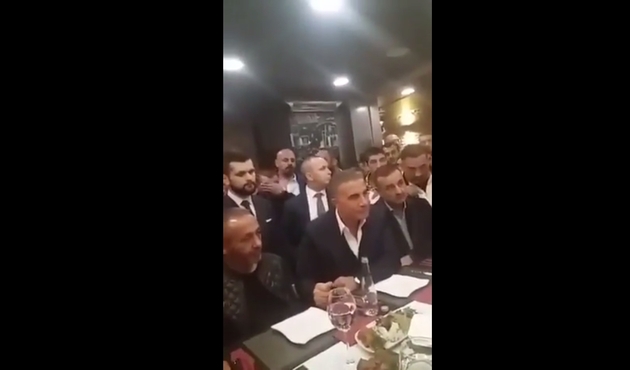 Sedat Peker, Çarşı Grubu'nun davetine katıldı/Video...