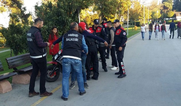 Balıkesir'de huzur operasyonu gerçekleştirildi!