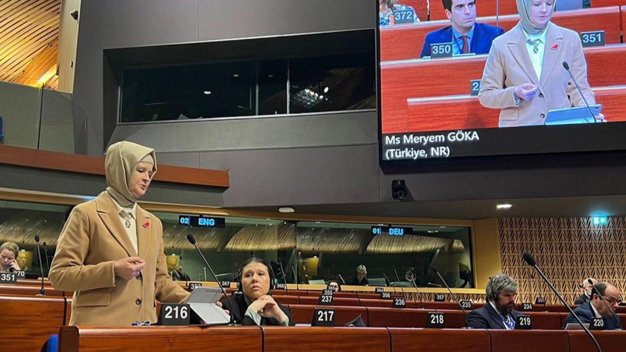 Avrupa'da Gazze'nin sesi oldu... Meryem Göka’dan Strazburg’da büyük ses getiren adalet çağrısı