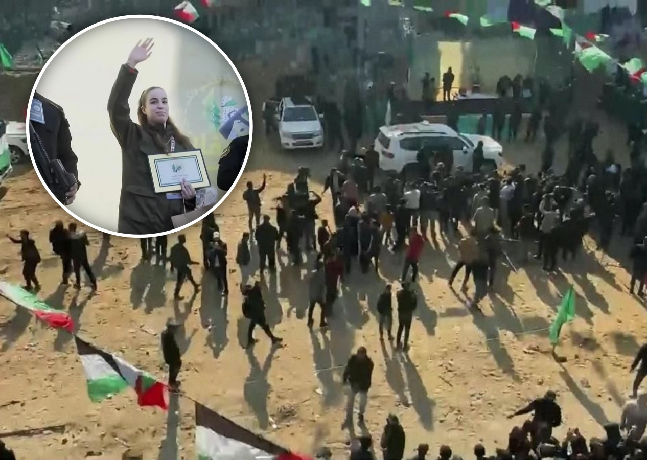 Hamas ve İsrail arasında üçüncü esir takası:  Hamas, 3 İsrailli esiri Kızılhaç'a teslim etti!