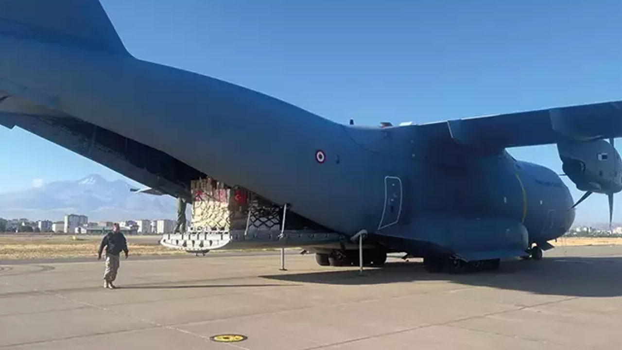 MSB: Gazze'ye gıda yardımı taşıyan uçak Ürdün'e ulaştı