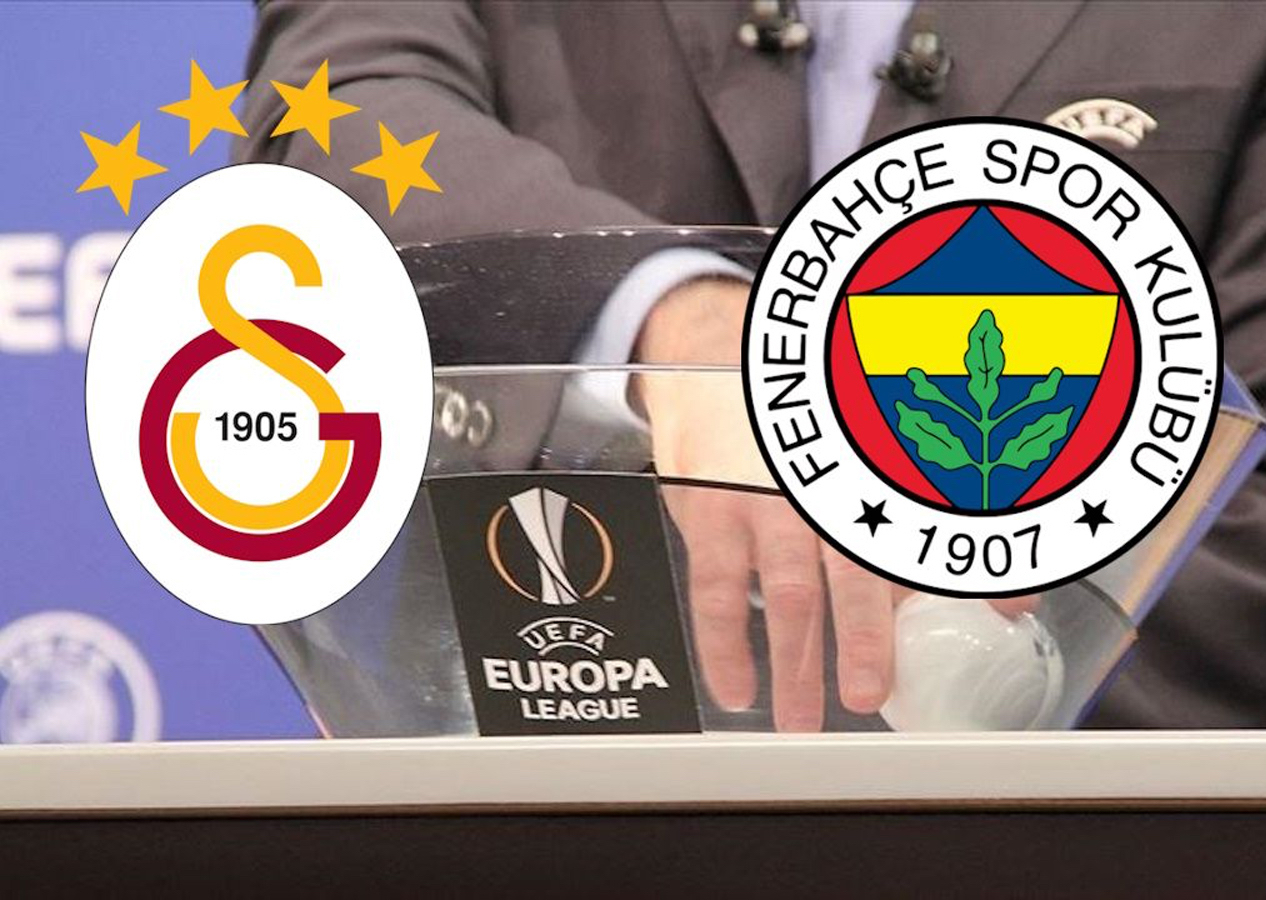 UEFA Avrupa Ligi'nde kura çekimi gerçekleşti! İşte Galatasaray ve Fenerbahçe'nin eşleştiği rakipler