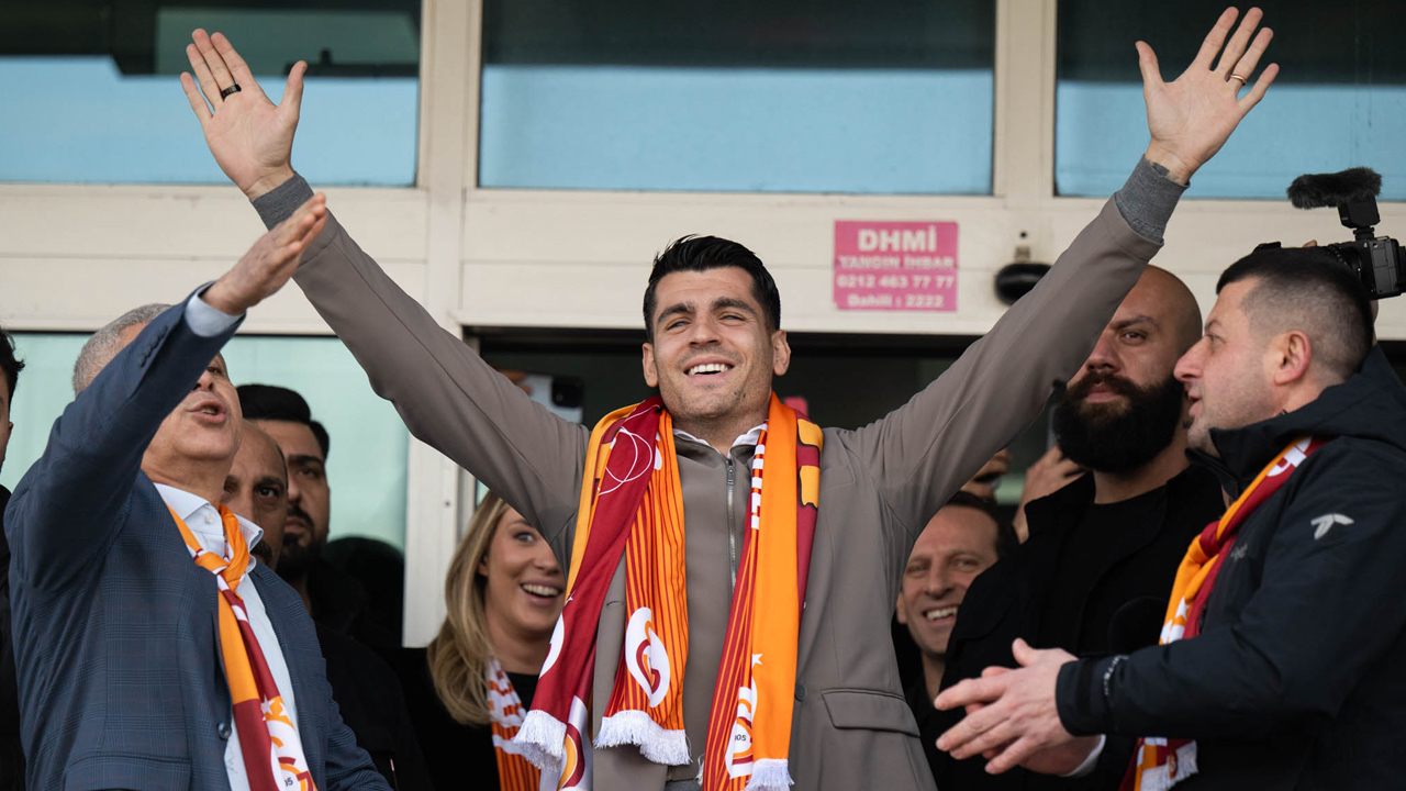 Galatasaray Alvaro Morata'yı resmen açıkladı