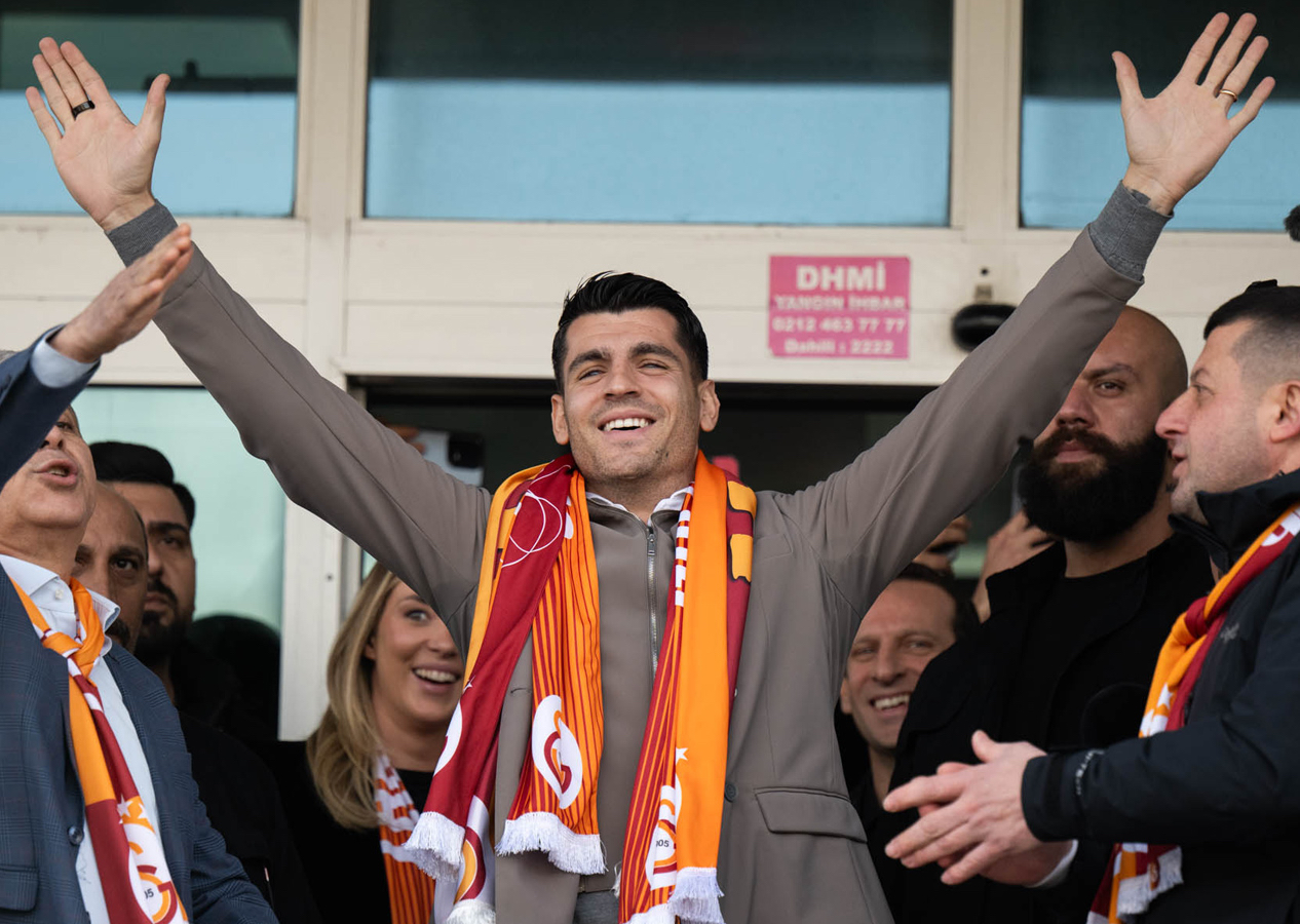 Galatasaray Alvaro Morata'yı resmen açıkladı