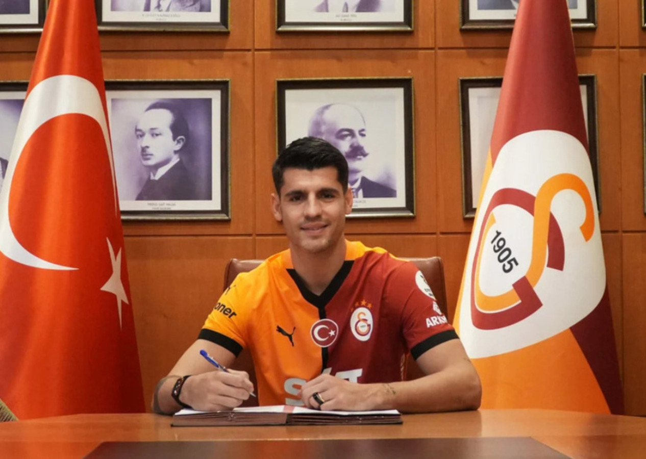 Galatasaray, yeni golcüsü Alvaro Morata'yı resmen duyurdu: Mali detaylar da belli oldu!