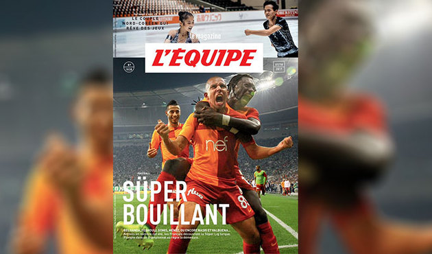 Galatasaray, ünlü Fransız dergisinin kapağında...