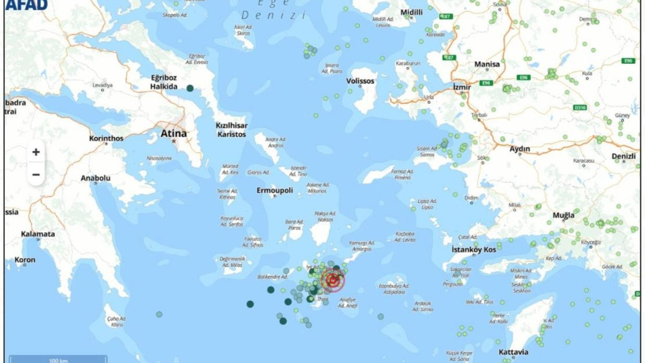 AFAD'tan Ege'de art arda yaşanan depremlere ilişkin açıklama! "Ege Denizi’nde, 28 Ocak tarihinden itibaren yoğunlaşmaya başlayan depremlerin sayısı an itibarıyla 400’ün üzerine çıkmıştır"