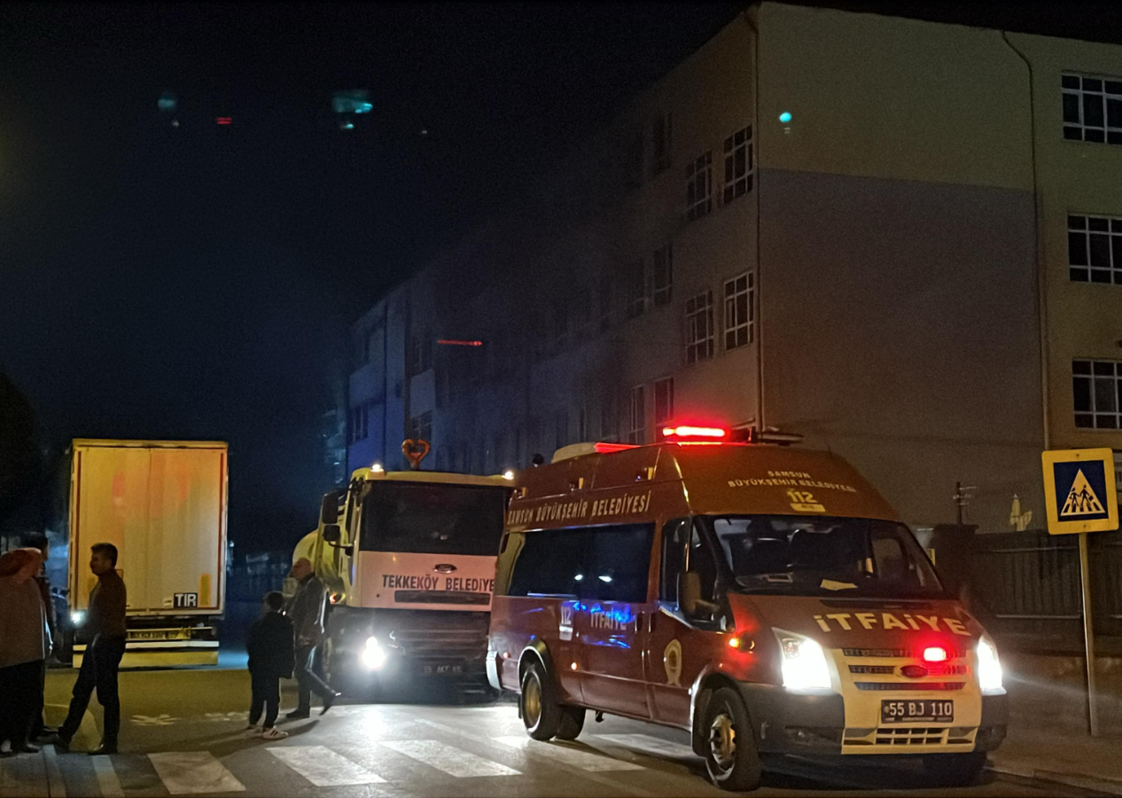 Samsun son dakika haberi: Okulda çıkan yangın söndürüldü!
