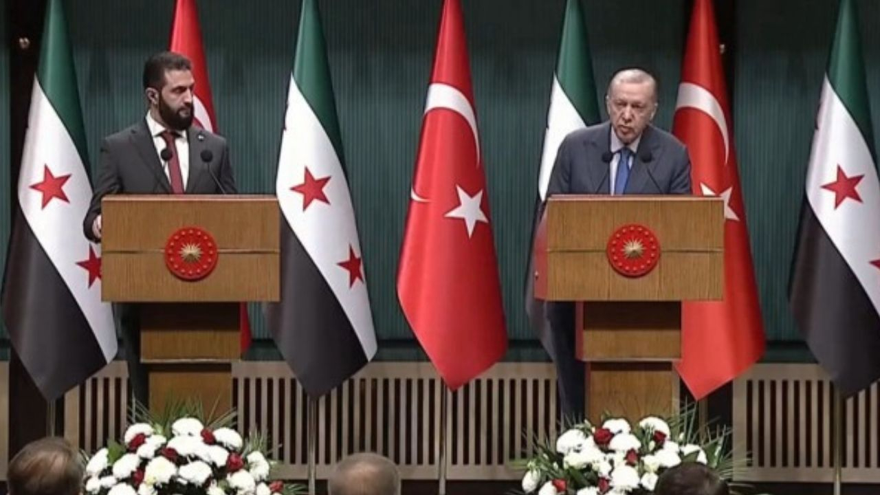 Ankara-Şam hattında yeni dönem! Erdoğan ile Şara'dan önemli mesajlar! Terörsüz iklim hakim olacak!