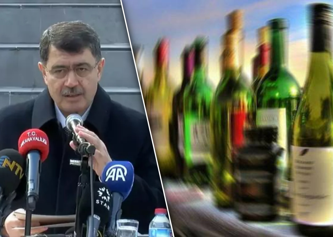Sahte içki kabusu Ankara'ya da sıçradı! Valilik duyurdu: 33 kişi hayatını kaybetti, 20 kişi yoğun bakımda!