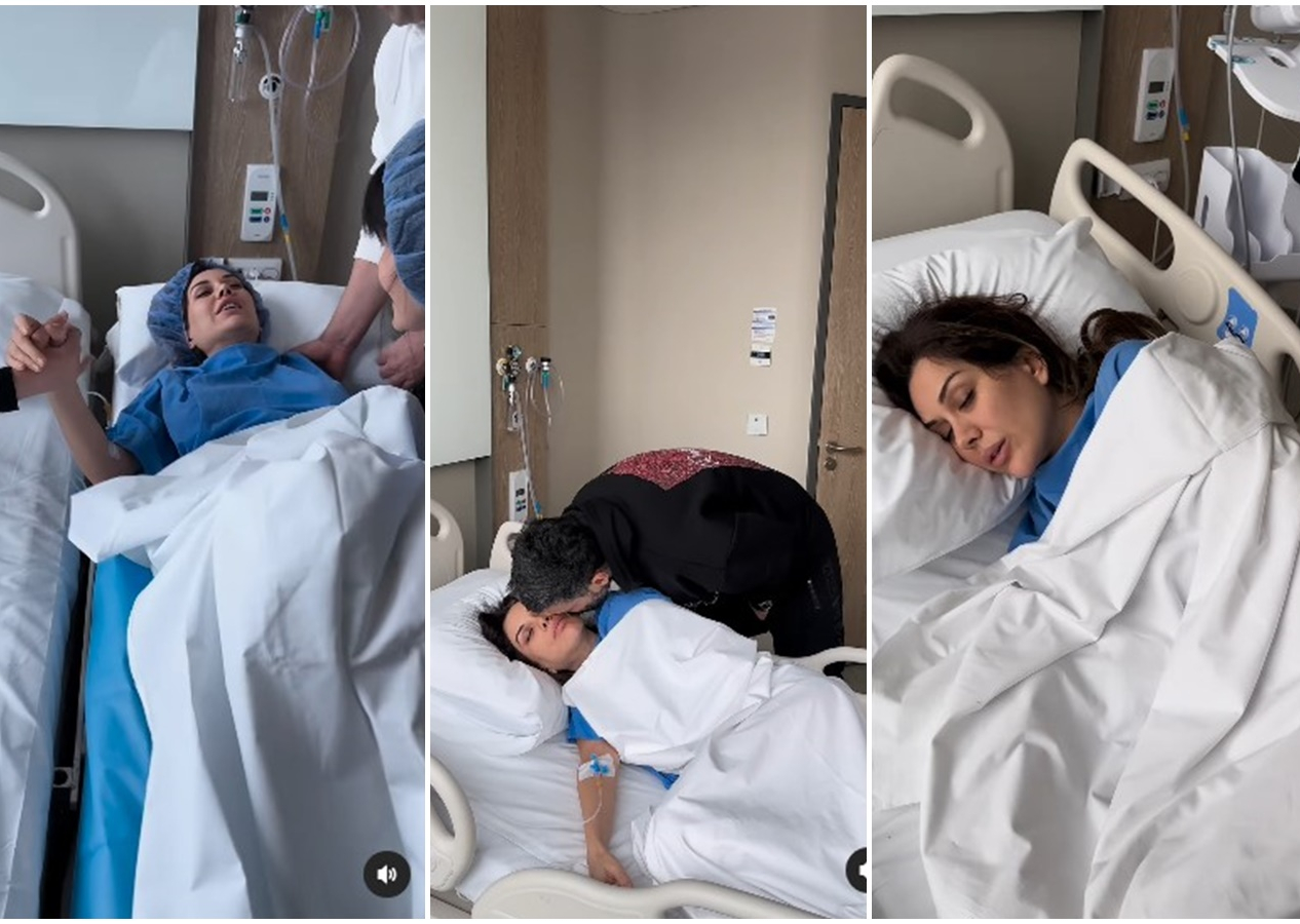 Dilan Polat tüp bebek sürecini paylaştı! Anestezi etkisindeki hallerini takipçileri samimi bulmadı