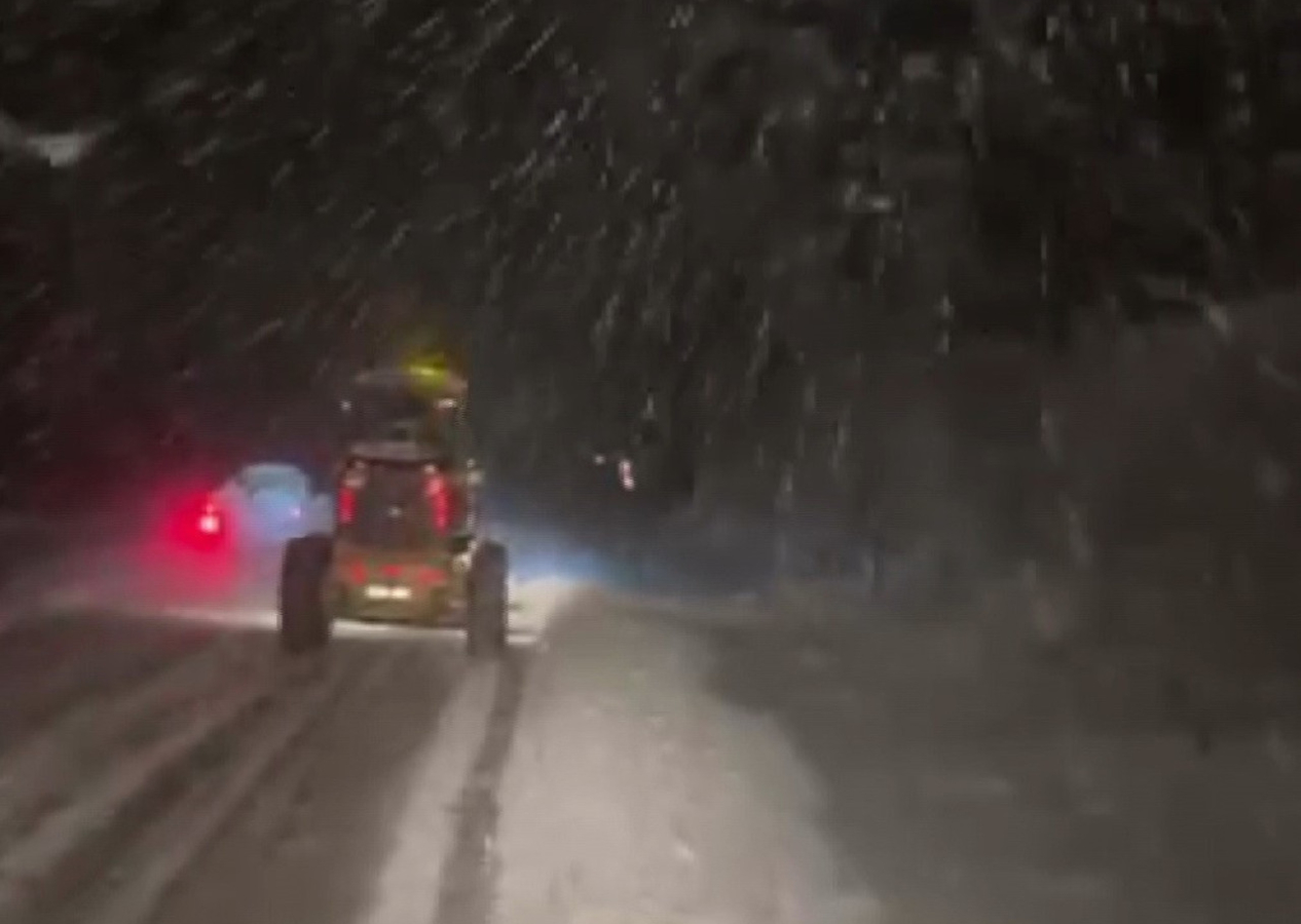 Adıyaman’da ulaşıma kar engeli