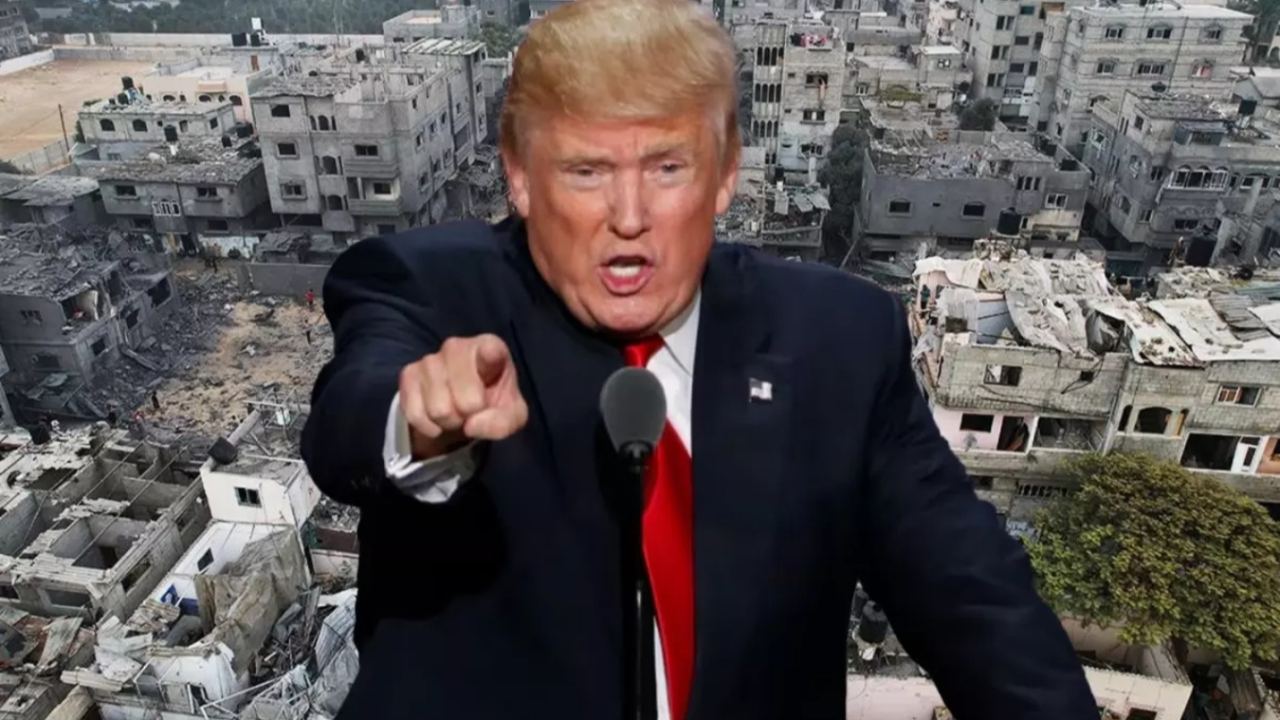 Donald Trump Gazze'ye çökmekte kararlı! Filistinlilere 'yeni, modern ve özgür' vaadler...