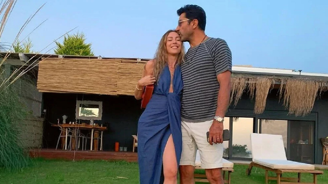 Sinem Kobal ve Kenan İmirzalıoğlu kızları ile Maldivler tatilinde...