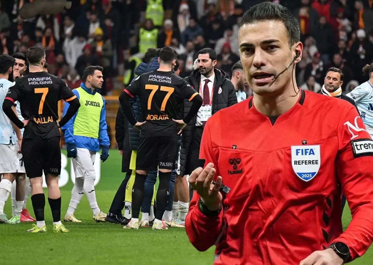 Olay yaratan iddia: Galatasaray - Adana Demirspor maçını yöneten Oğuzhan Çakır'ın hakemliği bitirildi