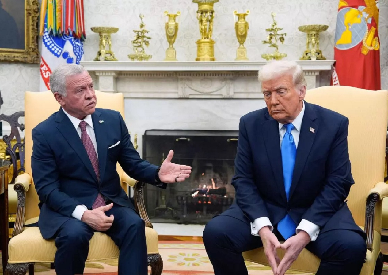 Trump’tan Gazze hamlesi: Ürdün Kralı ile kritik görüşme