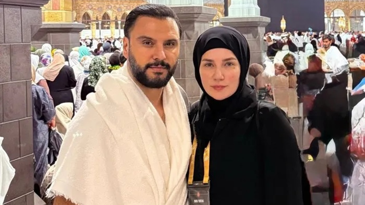 Alişan ve eşi Buse Varol Umre'de!