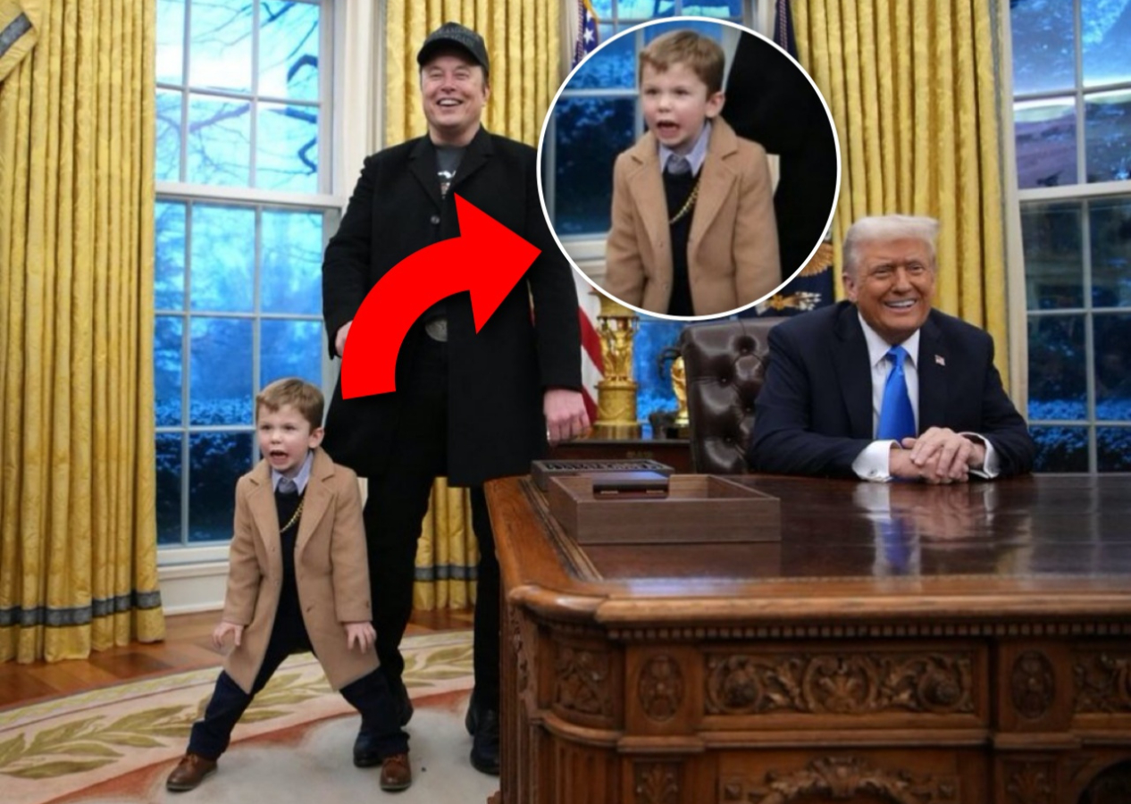 "Kapa çeneni, başkan değilsin kalk koltuktan" Elon Musk'ın oğlunun Trump'a söyledikleri viral oldu