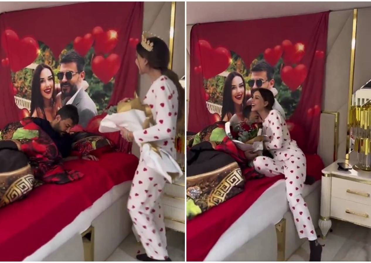 ‘Bir daha abartılı paylaşım yapmayacağım’ diyen Dilan Polat, eşinin sevgililer gününü böyle kutladı!