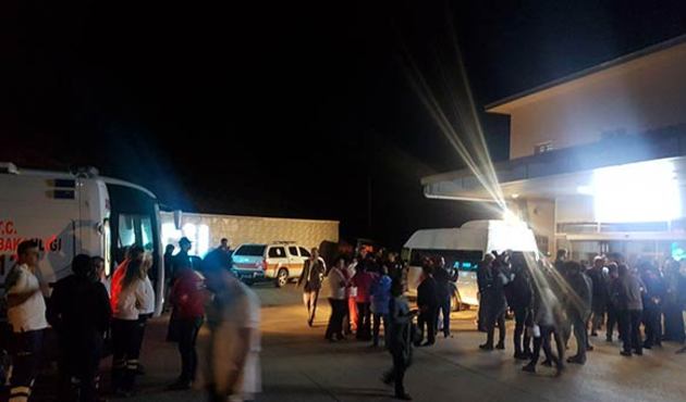 Tunceli Devlet Hastanesi'nde yangın