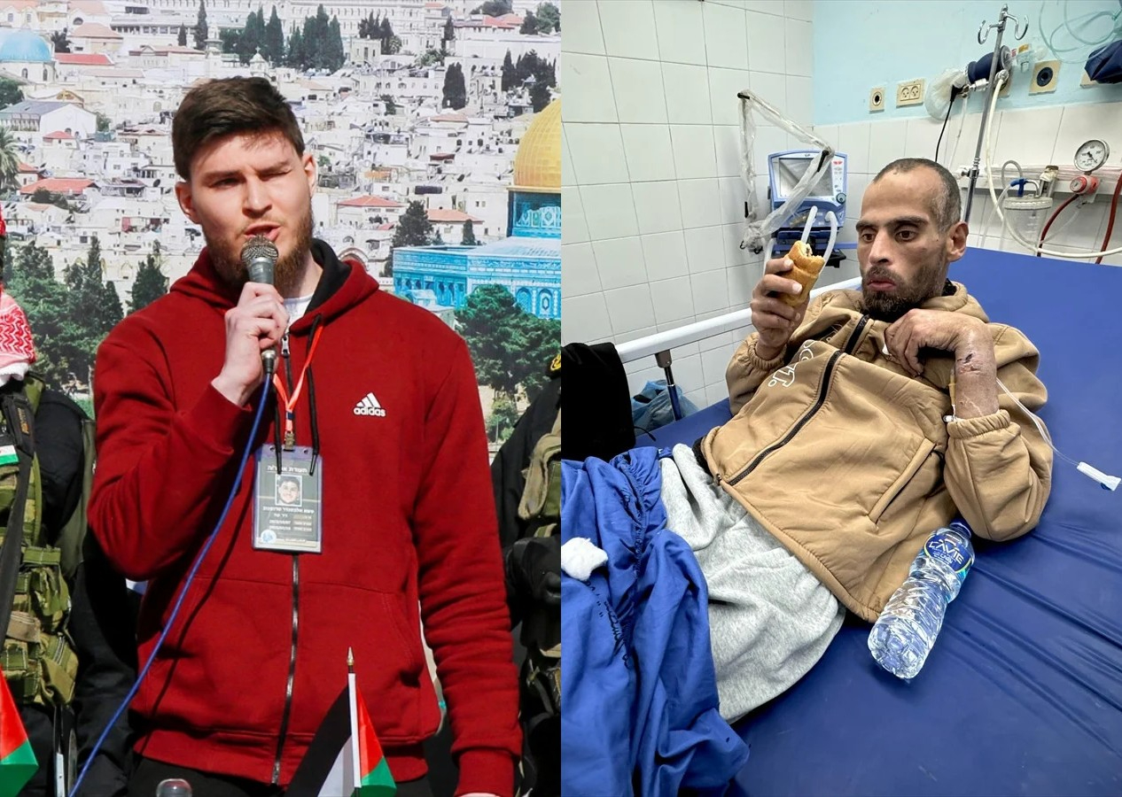 İsrail ve Hamas farkı fotoğraflarda: Esirlere kimin eziyet ettiği ortada!