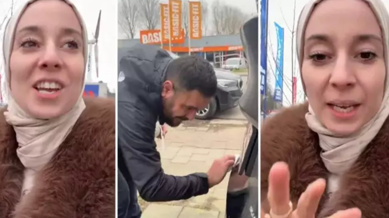 Böyle protesto görülmedi... Elon Musk'a kızdı Tesla'sına bunu yazdı