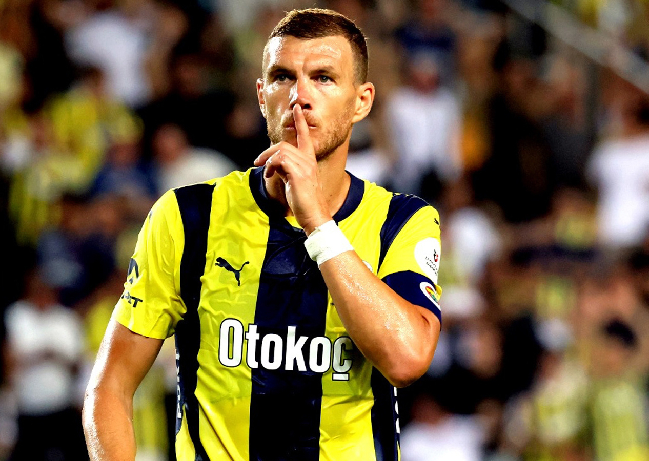 Jose Mourinho'dan flaş Edin Dzeko kararı! 2 maçta forma giyemeyecek