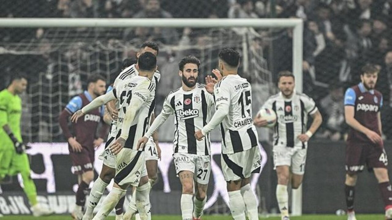 Beşiktaş'tan Kritik Galibiyet: Trabzonspor'u 2-1 Mağlup Etti