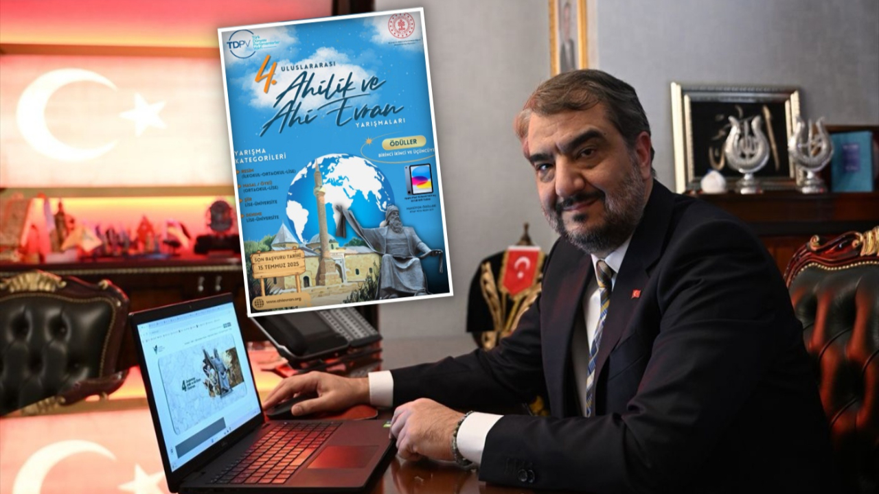 4. Uluslararası Ahilik ve Ahi Evran Yarışmalarına başvurular başladı! Türk Dünyası Parlamenterler Vakfı Başkanı Abdullah Çalışkan: Hepimiz için hayati sorumluluk!