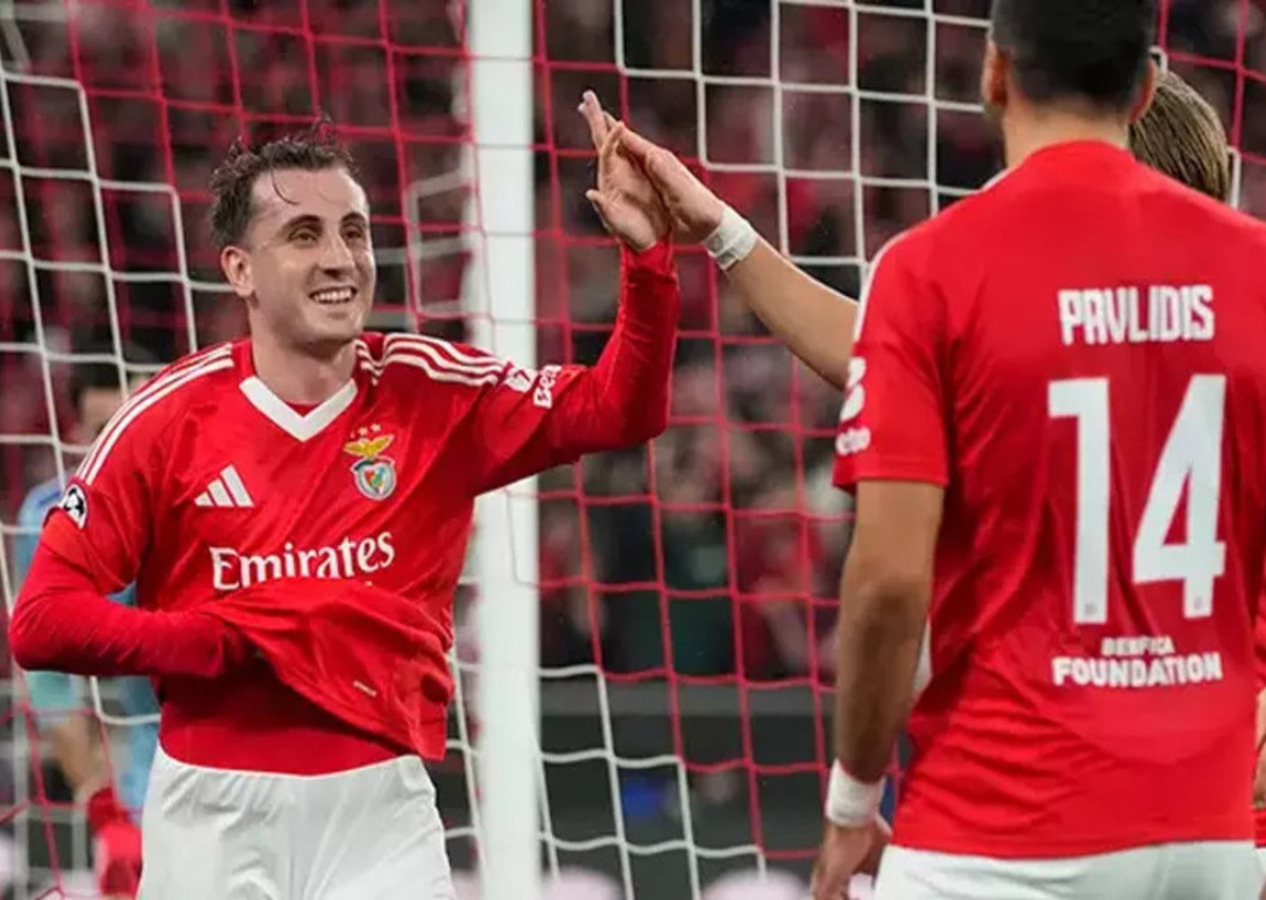 UEFA Şampiyonlar Ligi'nde Kerem Aktürkoğlu ve Orkun Kökçü attı, Benfica turladı! İşte gecenin sonuçları...