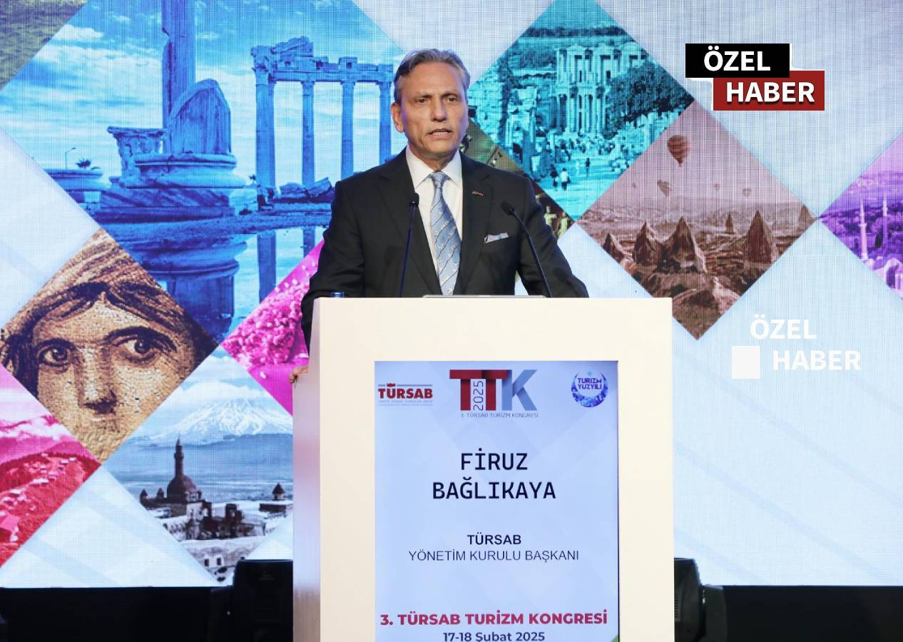 3. TÜRSAB Kongresi yapıldı... Firuz Bağlıkaya: İnsan odaklı anlayıştan asla vazgeçmemeliyiz