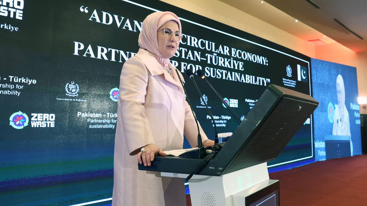 Emine Erdoğan: Giysilerimizi bilinçli seçelim, yeniden değerlendirelim, sürdürülebilir üretimi destekleyelim