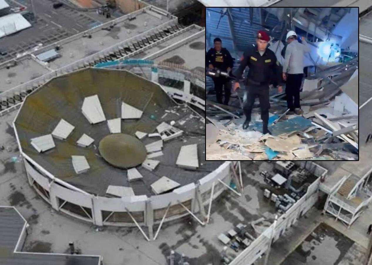 Peru'da Real Plaza isimli AVM'nin çatısı insanların üzerine çöktü: 4 ölü, en az 80 yaralı