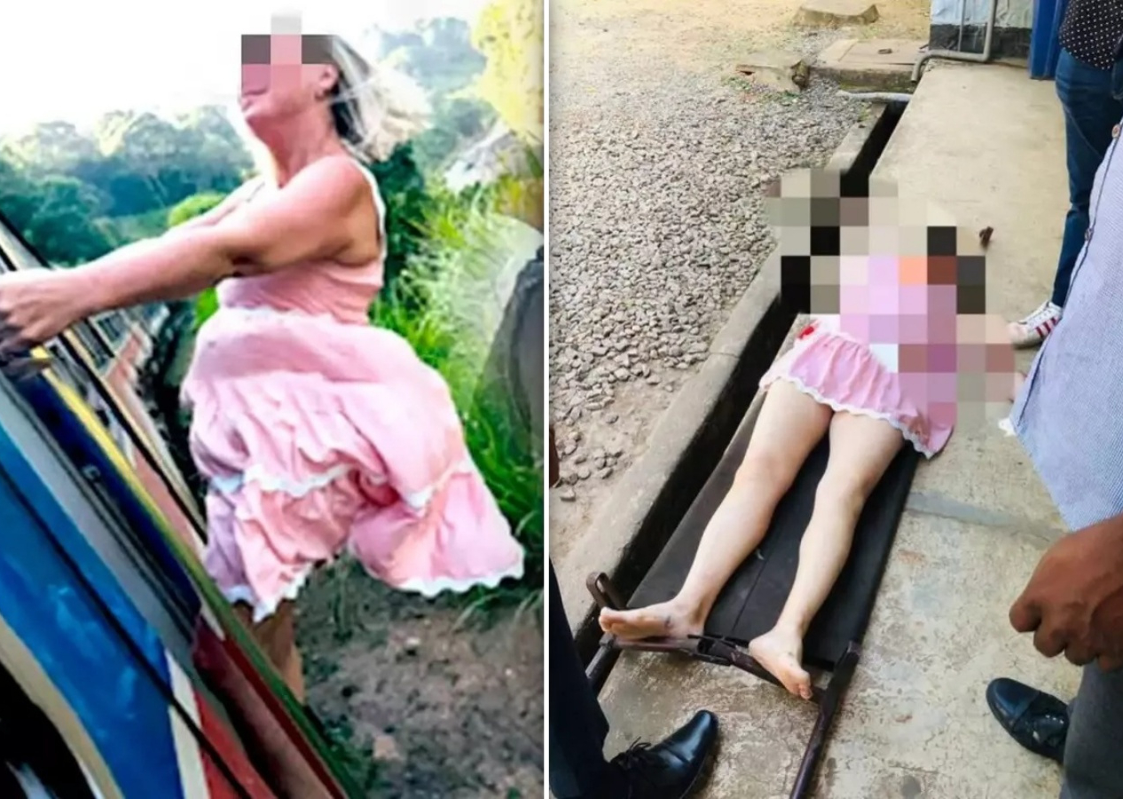 Fotoğraf çektirirken feci şekilde can verdi! Vagondan sarkan kadın, yere düşerek öldü...