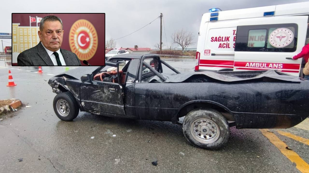 CHP Rize Milletvekili Tahsin Ocaklı memleketinde trafik kazası geçirdi
