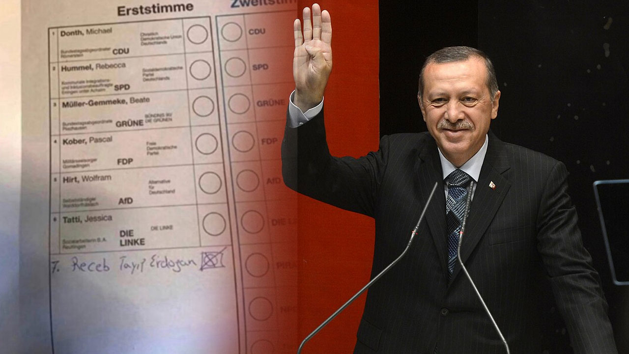 Sandıkta sürpriz! Almanya'daki seçimlerde Erdoğan'a oy çıktı!