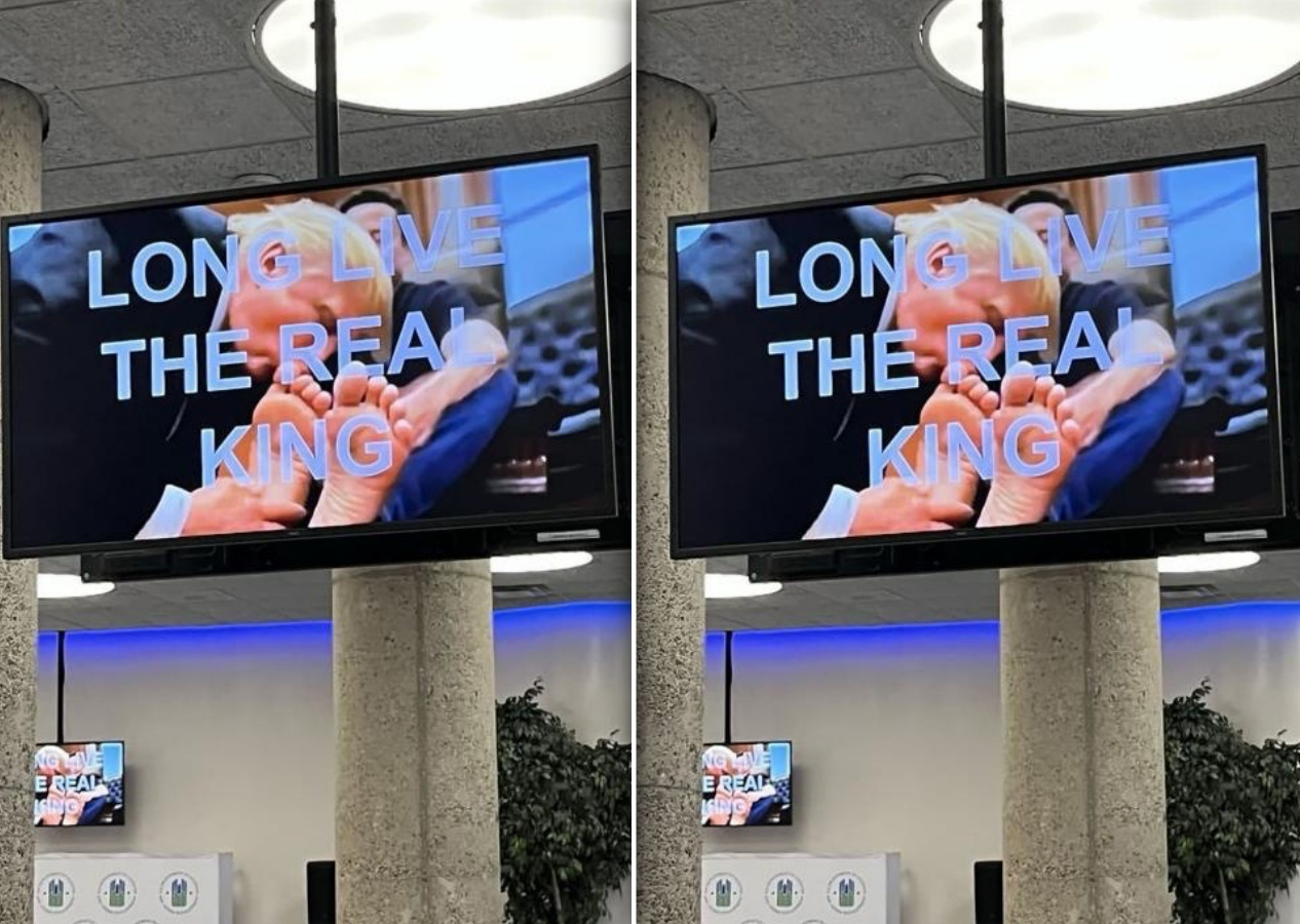 Bakanlık binası bilgisayarları hacklendi! Trump'ın Elon Musk'ın ayaklarını öptüğü video yayınlandı!