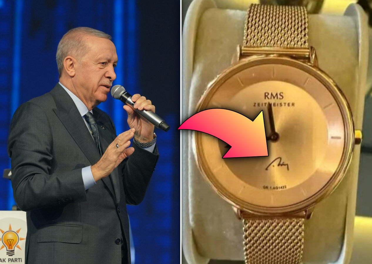 Tarihi AK Parti Kongresi'nde delegelere özel saat hediye edildi! Cumhurbaşkanı Erdoğan detayı dikkat çekti...