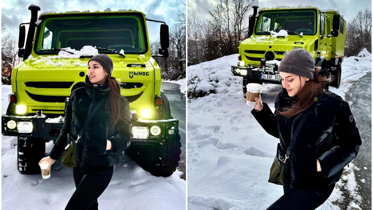 Fahriye Evcen'in 4x4 arazi tipi aracı çöp kamyonuna benzetildi! Fiyatı dudak uçuklattı