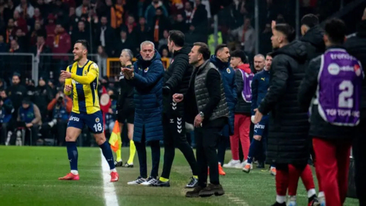 TFF duyurdu: Jose Mourinho ve Okan Buruk PFDK'ye sevk edildi!