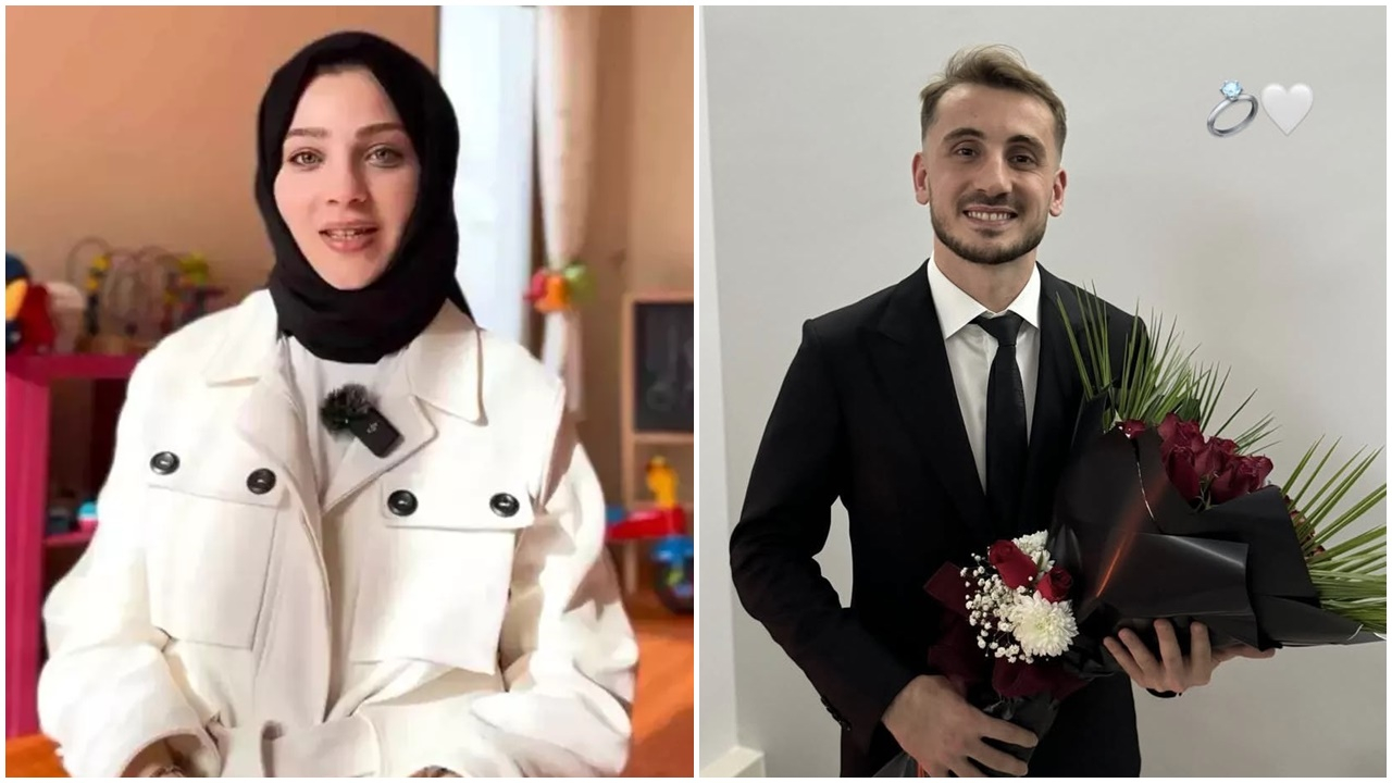 Kerem Aktürkoğlu romantizmi doruklara çıkardı! Nişanlısı Ceren Azak’a unutulmaz jest