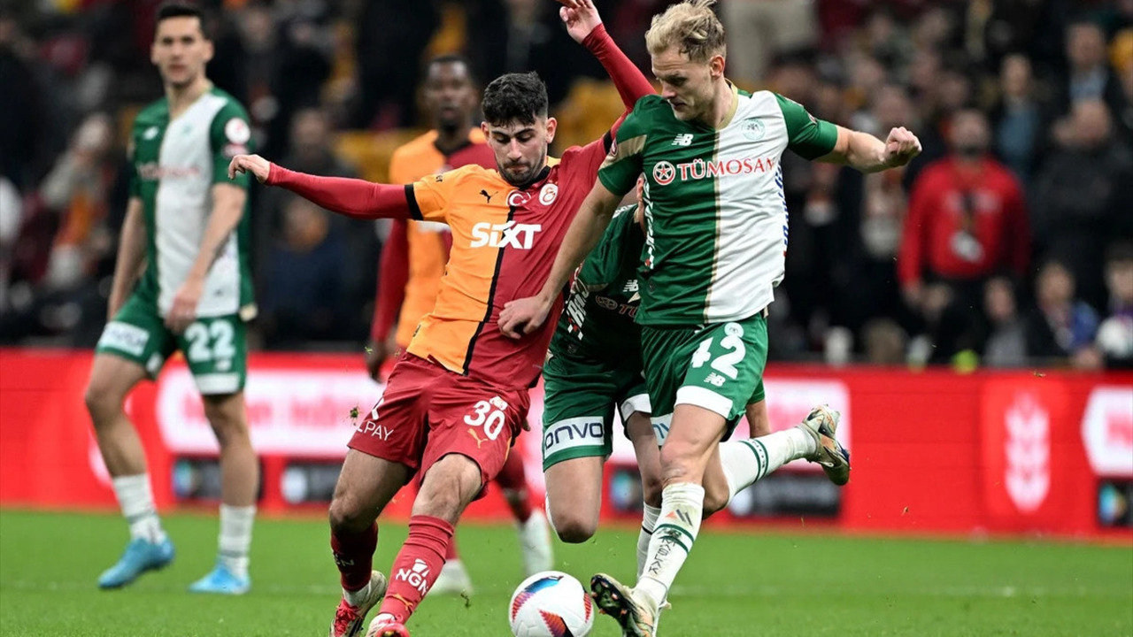 Galatasaray'a 1 puan yetti, kupada 'çeyrek finaldeyim' dedi! Galatasaray 0 - 0 Konyaspor | Maçın özeti