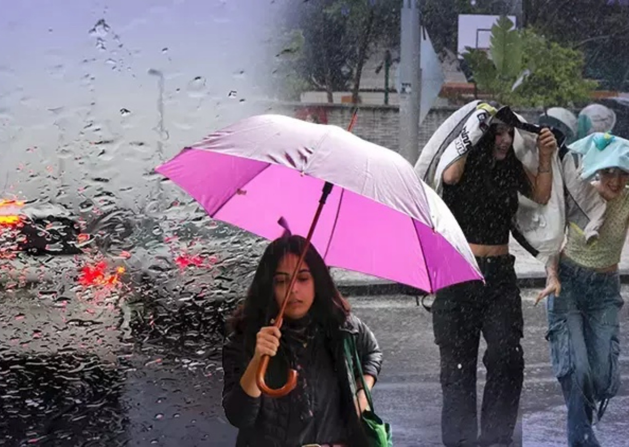 Karla karışık yağmur geliyor! Bu illerde yaşayanlar dikkat! Meteoroloji saat saat harita yayınladı....