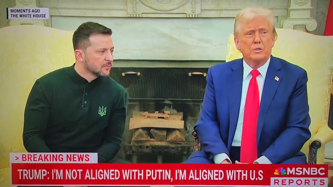 Dünyanın gözü önünde kavga! Trump ve Zelensky birbirine girdi! Trump'tan sert sözler: Minnettar ol