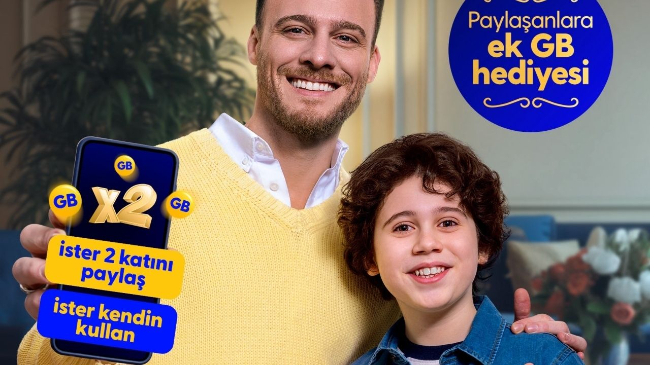 Turkcell, ramazanda 100 milyon GB hediye ediyor