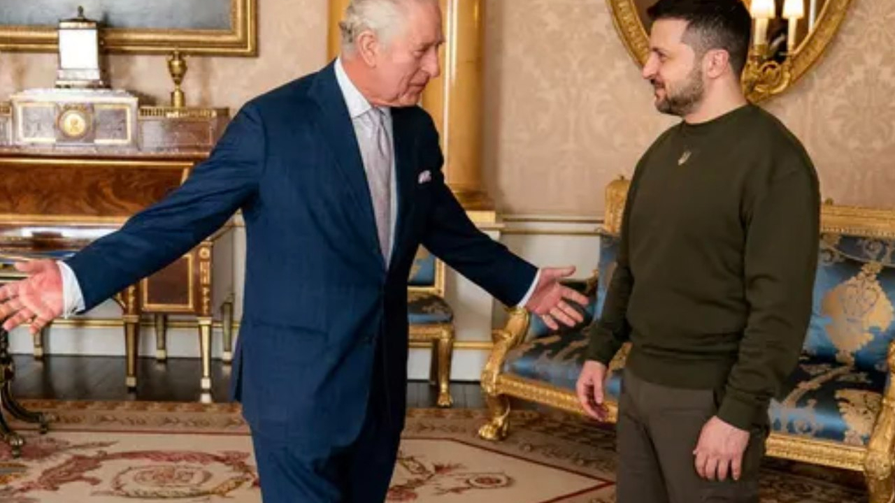 Beyaz Saray krizinin ardından... İngiltere'de Zelenskiy için Kraliyet karşılaması