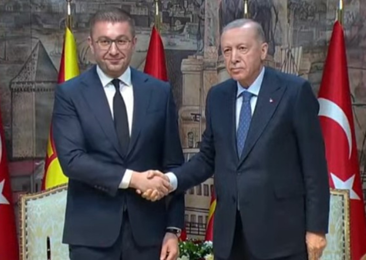 Kuzey Makedonya Başbakanı İstanbul'da! Cumhurbaşkanı Erdoğan: Ticaret hedefimiz 2 milyar dolar