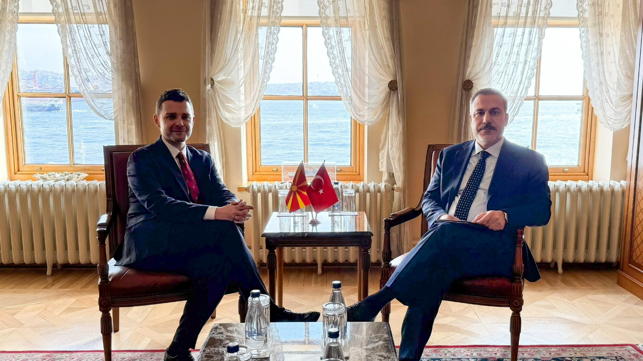 Bakan Fidan İstanbul’da! Türkiye ile Kuzey Makedonya’dan kritik zirve!