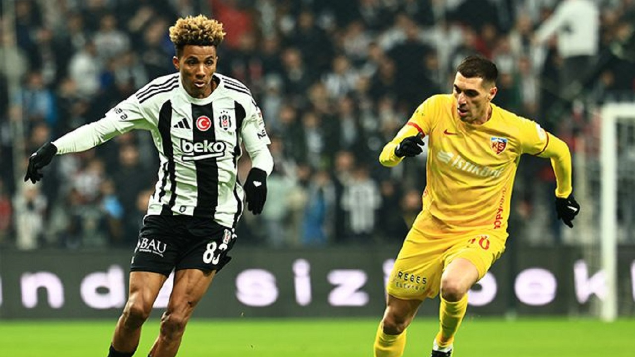 Beşiktaş Kayserispor'u Mağlup Ederek Seri Yakaladı